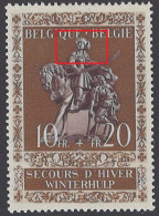 BELGIUM - 1943 - MNH/** - BLEEK AANGEZICHT VISAGE CLAIR - COB 613V1 -.Lot 26042 - 1931-1960
