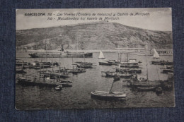 Barcelona. Los Viveros, Criadero De Moluscos  1920s - Old Photo Postcard - Ed Venini - Barcelona