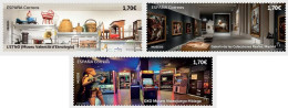 SPAIN 2024 CULTURE Famous Buildings MUSEUMS - Fine Set MNH - Ongebruikt