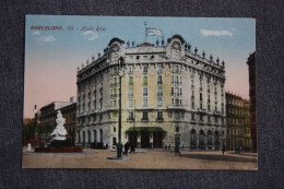 Barcelona. Hotel Ritz 1920s - Old Photo Postcard - Ed Venini - Barcelona