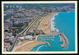 CPSM / CPM 10.5 X 15 Espagne (336) SALOU, 66  Costa Daurada Tarragona Vue Aérienne Sur Les Plages Et Le Port - Tarragona