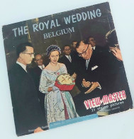 VIEW MASTER C 354 Royal Wedding King Baudouin And Queen Fabiola BELGIUM - Stereoscopic