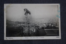 Barcelona. Atalaya Y Tibidabo 1940s - Old Photo Postcard - Ed Soberanas - Barcelona