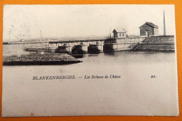BLANKENBERGE -  BLANKENBERGHE  -  L'écluses De Châsse   -  1903 - Blankenberge