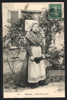 CPA Thouars, Mariée Thouarsaise, Femme En Costume Typique Aus Aquitanien / Aquitaine  - Zonder Classificatie