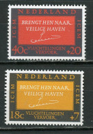 PAYS-BAS :  MIGRATION - N° Yvert 830+831** - Unused Stamps