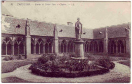 (22). Treguier. Statue De St Yves Et Le Cloitre écrite 1916 Voir Scanner - Tréguier