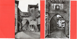SUISSE - LA ROCHE-POSAY-les-BAINS . " 125 - Porte De Ville "  §  " GRUYERES - Porte D'entrée ;Edit:Phot.  Perrochet " - - La Roche