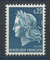 1535** Marianne De Cheffer 25c Bleu - Unused Stamps