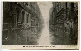 CPA 9 X 14  PARIS Paris Inondé (janvier 1910) Rue De Lille   Inondations  Crue - Paris Flood, 1910