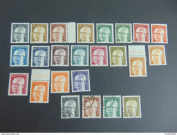Magnifique Série Complète D'usage Courant Heinemann + Qqs Doubles + Série Presque Complète De Berlin-ouest Tous ** - Unused Stamps