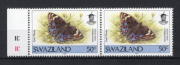 SWAZILAND Yt. 519 MNH 2 Stuks 1987 - Swaziland (1968-...)