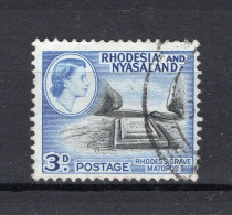 RHODESIA-NYASALAND Yt. 23° Gestempeld 1959-1962 - Rhodésie & Nyasaland (1954-1963)