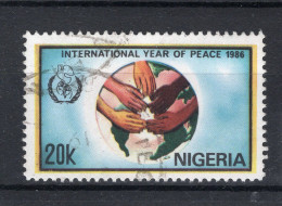 NIGERIA Yt. 485° Gestempeld 1986 - Nigeria (1961-...)