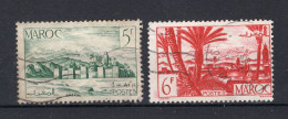 MAROKKO Yt. 257A/258° Gestempeld 1947-1949 - Used Stamps