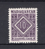 MADAGASCAR Yt. T31 MH Portzegel 1947 - Portomarken