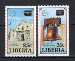 LIBERIA Yt. 1032/1033 MNH 1986 - Liberia