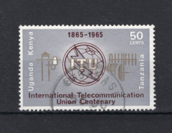 KENYA UGANDA TANZANIA Yt. 138° Gestempeld 1965 - Kenya, Uganda & Tanzania