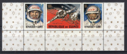 GUINEE REP. Mi. 308-309-313 MH 1965 - República De Guinea (1958-...)