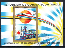 GUINEA ECUATORIAL Mi. BL31° Gestempeld 1972 - Guinea Equatoriale