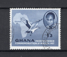 GHANA Yt. 13° Gestempeld 1957 - Ghana (1957-...)