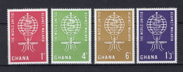 GHANA Yt. 120/123 MNH 1962 - Ghana (1957-...)