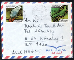 GABON Yt. 279-282 Brief Air Mail 1971 - Gabun (1960-...)