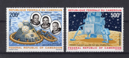 CAMEROUN Yt. PA146/147 MH Luchtpost 1969 - Camerún (1960-...)