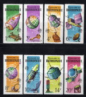 BURUNDI Yt. 138/145 MH 1965 - Oblitérés