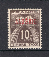 ALGERIJE Yt. T33 MH Portzegel 1947 - Impuestos