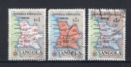 ANGOLA Yt. 381/383° Gestempeld 1955 - Angola