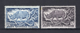 AFRIQUE EQUATORIALE Yt. 208/209 MNH 1947 - Unused Stamps