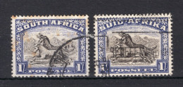 ZUID AFRIKA Yt. 105-107° Gestempeld 1939 - Usados