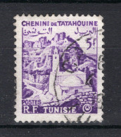TUNESIE FR. Yt. 370° Gestempeld 1954 - Used Stamps