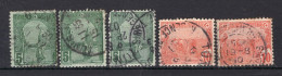 TUNESIE FR. Yt. 31/32° Gestempeld 1906-1920 - Used Stamps