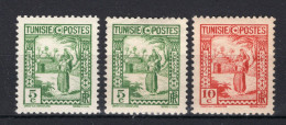 TUNESIE FR. Yt. 164/165 MH 1931-1933 - Nuovi