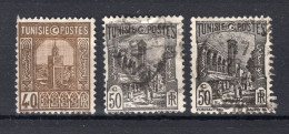 TUNESIE FR. Yt. 131/132° Gestempeld 1928 - Used Stamps