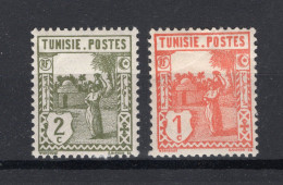 TUNESIE FR. Yt. 120/121 MH 1926 - Nuevos