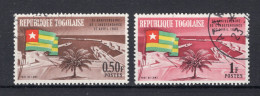TOGO Yt. 381/382° Gestempeld 1963 - Togo (1960-...)