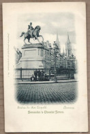 CPA BELGIQUE - ANVERS - Statue Du Roi Léopold - TB PLAN EDIFICE + Jolie ANIMATION - Demandez Le CHOCOLAT FERNEU - Antwerpen