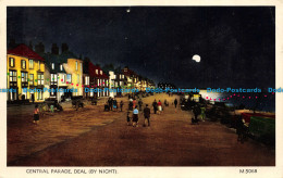 R070236 Central Parade Deal. By Night. Valentine. Valcolour. 1968 - Monde