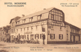 Belgique - FRANCORCHAMPS (Liège) Hôtel Moderne - Pompe à Essence - Sonstige & Ohne Zuordnung