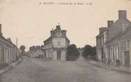Mayet (72 - Sarthe) Avenue De La Gare - Mayet