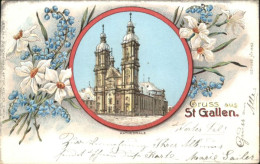 10890863 St Gallen SG St Gallen Kathedrale Blumen X St Gallen - Other & Unclassified