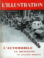 Illustration (L') N° 5093 Du 19/10/1940 - L'automobile - La Bicyclette - Les Actualites Mondiales - La Voiture A Gazogen - Unclassified