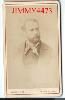 CARTE CDV - Phot. BLANC  Paris - Portrait D'un Homme Barbu, à Identifier - Tirage Aluminé 19 ème - Alte (vor 1900)