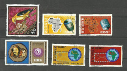 GUINEE POSTE AERIENNE N°98, 100 à 104 Cote 4.40€ - República De Guinea (1958-...)