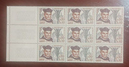 France  Neufs N** Bloc De  9 Timbres YT N° 1370 Jacques Amyot - Nuovi