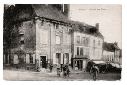 89 TOUCY Bureau Des Postes - Edit Godefroy 1925 - Facteur à Vélo - Epicerie NADIN PATROIS - Toucy