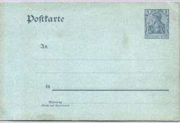 Allemagne - Postkarte Deutches Reich 2 Pfennig - Neu - Other & Unclassified
